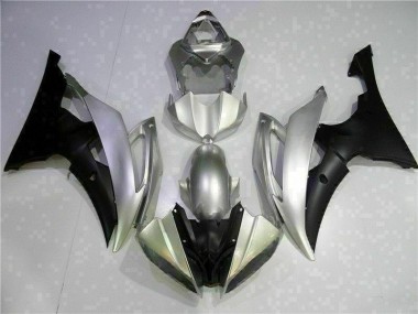 2008-2016 Silver Black Yamaha YZF R6 Motor Fairings