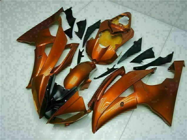 2008-2016 Orange Yamaha YZF R6 Bike Fairings 2008-2016 Orange Yamaha YZF R6 Bike Fairings