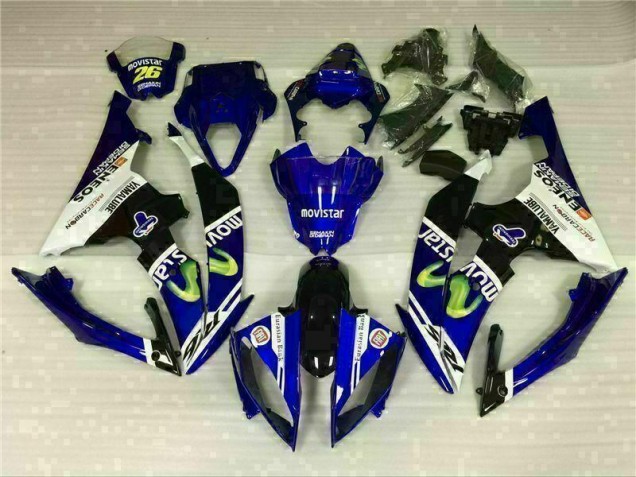 2008-2016 White Blue Yamaha YZF R6 Motor Bike Fairings 2008-2016 White Blue Yamaha YZF R6 Motor Bike Fairings