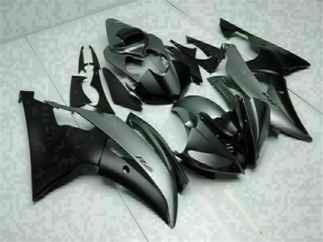 2008-2016 Grey Black Yamaha YZF R6 Moto Fairings 2008-2016 Grey Black Yamaha YZF R6 Moto Fairings