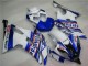 2008-2016 White Blue Sterilgarda Volvo Yamaha YZF R6 Motorcycle Fairing