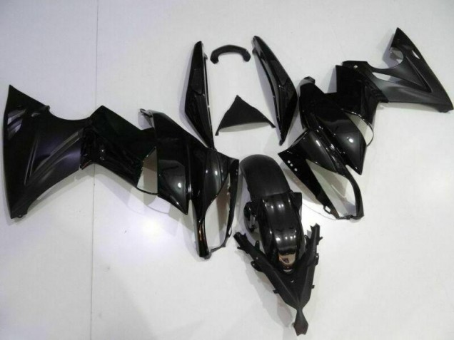 2009-2011 Black Kawasaki EX650 Bike Fairings 2009-2011 Black Kawasaki EX650 Bike Fairings