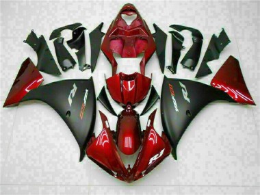 2009-2011 Red Black Yamaha YZF R1 Motorbike Fairing Kits
