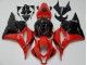 2009-2012 Red Black Honda CBR600RR Motorbike Fairing Kits 2009-2012 Red Black Honda CBR600RR Motorbike Fairing Kits