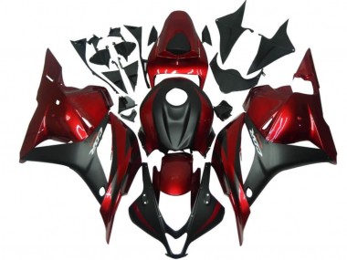 2009-2012 Red Black Honda CBR600RR Motorcycle Fairings Kits