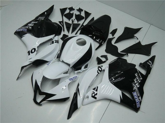 2009-2012 White Black Honda CBR600RR Motorcycle Replacement Fairings 2009-2012 White Black Honda CBR600RR Motorcycle Replacement Fairings