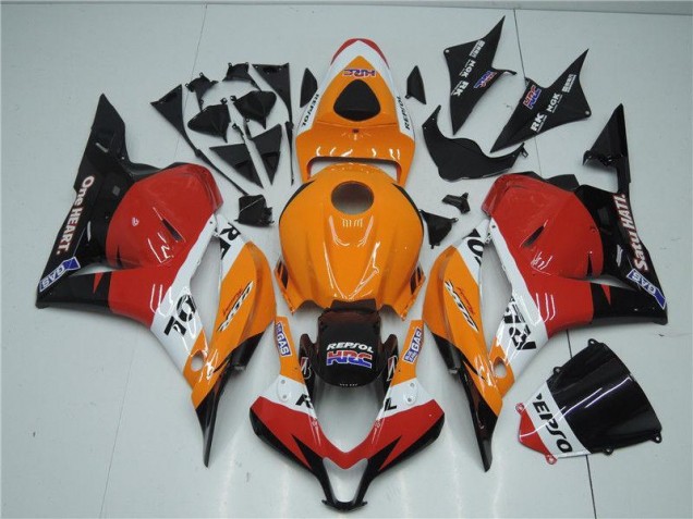 2009-2012 Orange Red Black Repsol Honda CBR600RR Motorcyle Fairings 2009-2012 Orange Red Black Repsol Honda CBR600RR Motorcyle Fairings