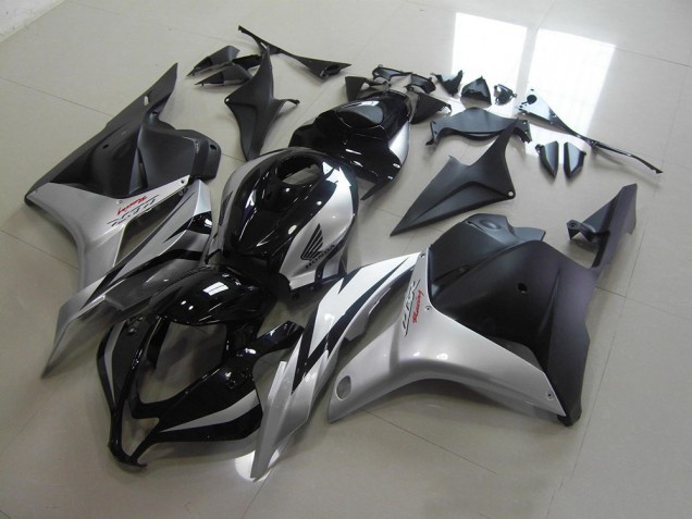 2009-2012 Black Silver Honda CBR600RR Motorbike Fairings 2009-2012 Black Silver Honda CBR600RR Motorbike Fairings