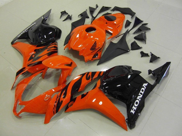 2009-2012 Orange Black Honda CBR600RR Motorcycle Fairing Kits 2009-2012 Orange Black Honda CBR600RR Motorcycle Fairing Kits