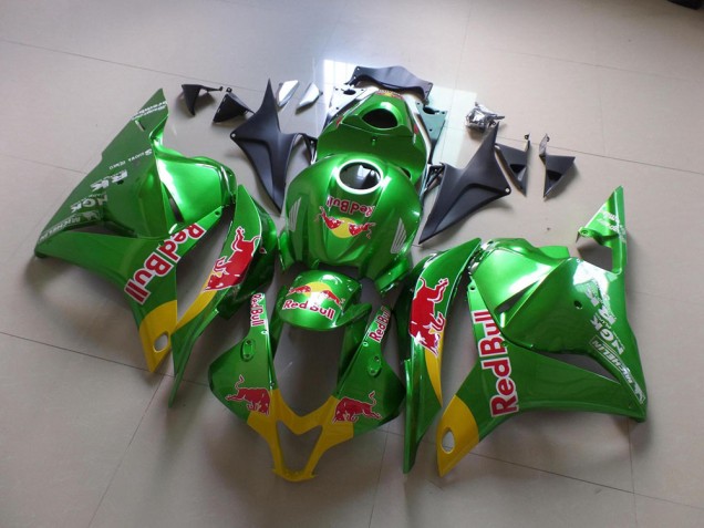 2009-2012 Green Red Bull Honda CBR600RR Motorcycle Bodywork 2009-2012 Green Red Bull Honda CBR600RR Motorcycle Bodywork