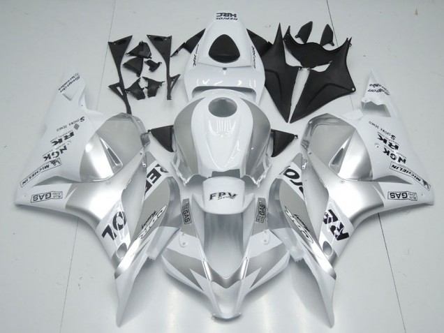 2009-2012 White Silver Repsol Honda CBR600RR Bike Fairing Kit 2009-2012 White Silver Repsol Honda CBR600RR Bike Fairing Kit