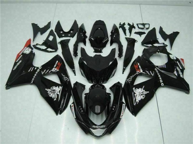 2009-2016 Black Suzuki GSXR1000 Motorcylce Fairings 2009-2016 Black Suzuki GSXR1000 Motorcylce Fairings