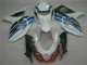 2009-2016 White Suzuki GSXR1000 Motorcycle Fairings 2009-2016 White Suzuki GSXR1000 Motorcycle Fairings
