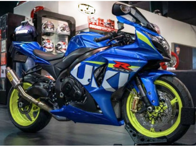2009-2016 Blue White Suzuki GSXR1000 Motorbike Fairing 2009-2016 Blue White Suzuki GSXR1000 Motorbike Fairing