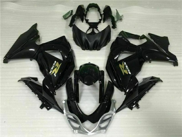2009-2016 Black Suzuki GSXR1000 Bike Fairings & Bodywork 2009-2016 Black Suzuki GSXR1000 Bike Fairings & Bodywork
