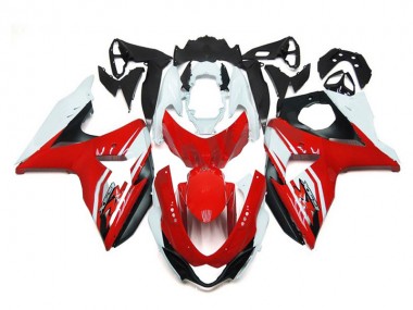 2009-2016 Red White Black Suzuki GSXR1000 Bike Fairing