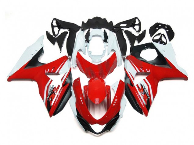 2009-2016 Red White Black Suzuki GSXR1000 Bike Fairing 2009-2016 Red White Black Suzuki GSXR1000 Bike Fairing