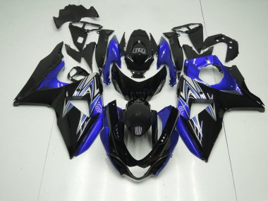 2009-2016 Blue and Black Suzuki GSXR 1000 K9 Motorcylce Fairings