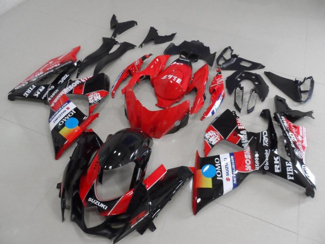 2009-2016 Red Jomo Suzuki GSXR 1000 K9 Replacement Motorcycle Fairings 2009-2016 Red Jomo Suzuki GSXR 1000 K9 Replacement Motorcycle Fairings