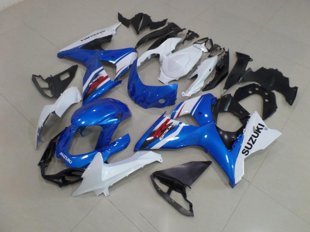 2009-2016 Blue White Suzuki GSXR 1000 K9 Motorcyle Fairings 2009-2016 Blue White Suzuki GSXR 1000 K9 Motorcyle Fairings