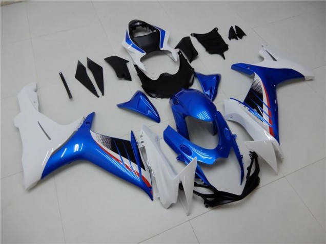 2011-2021 Blue White Suzuki GSXR 600/750 Motorbike Fairing Kits 2011-2021 Blue White Suzuki GSXR 600/750 Motorbike Fairing Kits
