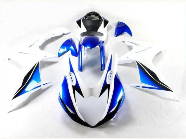 2011-2021 Blue White Suzuki GSXR 600/750 Motorbike Fairings 2011-2021 Blue White Suzuki GSXR 600/750 Motorbike Fairings