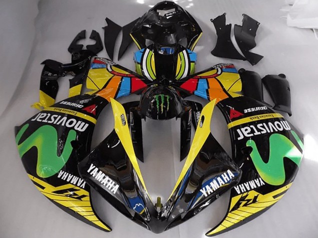 2012-2014 Rossi Moviestar Yamaha YZF R1 Bike Fairing 2012-2014 Rossi Moviestar Yamaha YZF R1 Bike Fairing