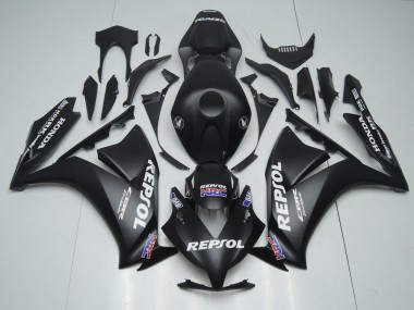 2012-2016 Matte Black Repsol Honda CBR1000RR Bike Fairing Kit