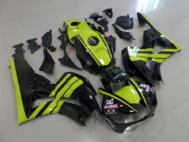 2013-2021 Green Black Honda CBR600RR Motorcylce Fairings