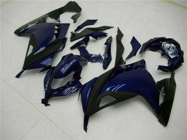 2013-2016 Blue Black Kawasaki EX300 Motorcycle Fairings Kits 2013-2016 Blue Black Kawasaki EX300 Motorcycle Fairings Kits