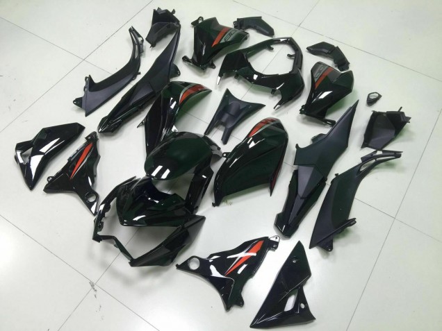 2013-2016 Black Kawasaki Z800 Motorcycle Fairings Kits 2013-2016 Black Kawasaki Z800 Motorcycle Fairings Kits