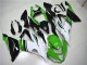 2013-2018 Green White Black Kawasaki ZX6R Motor Fairings 2013-2018 Green White Black Kawasaki ZX6R Motor Fairings