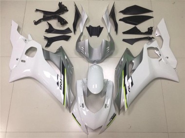 2017-2021 White Silver Yamaha YZF R6 Motorcycle Fairing Kits