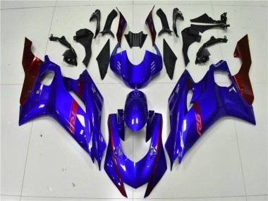 2017-2021 Blue Red Yamaha YZF R6 Motorcycle Fairing Kit