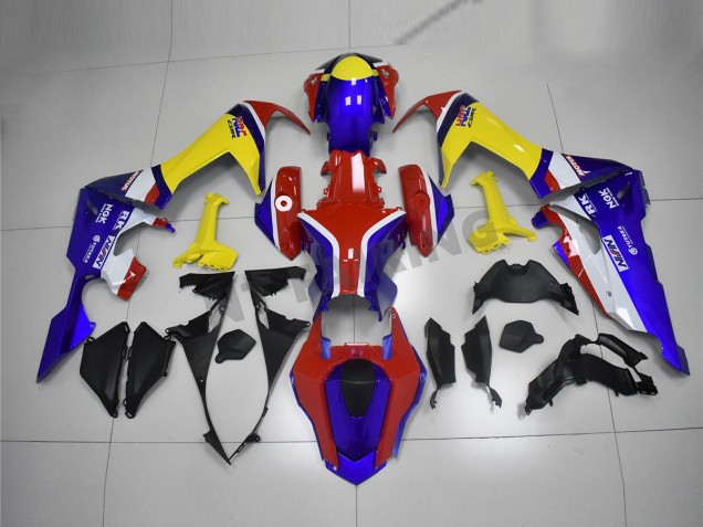 2017-2020 Blue Yellow Red Honda CBR1000RR Replacement Fairings 2017-2020 Blue Yellow Red Honda CBR1000RR Replacement Fairings