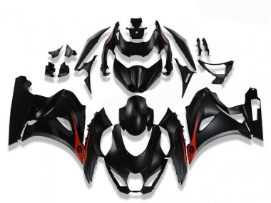 2017-2021 Black Red Suzuki GSXR 1000 Motor Bike Fairings