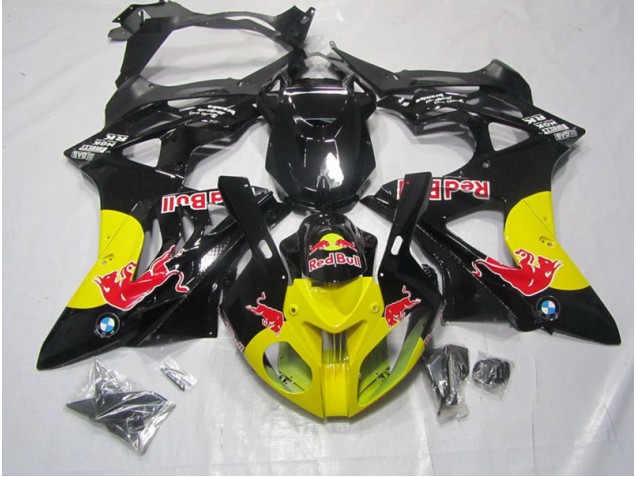 2009-2014 Yellow Black RedBull BMW S1000RR Motorbike Fairing Kits 2009-2014 Yellow Black RedBull BMW S1000RR Motorbike Fairing Kits