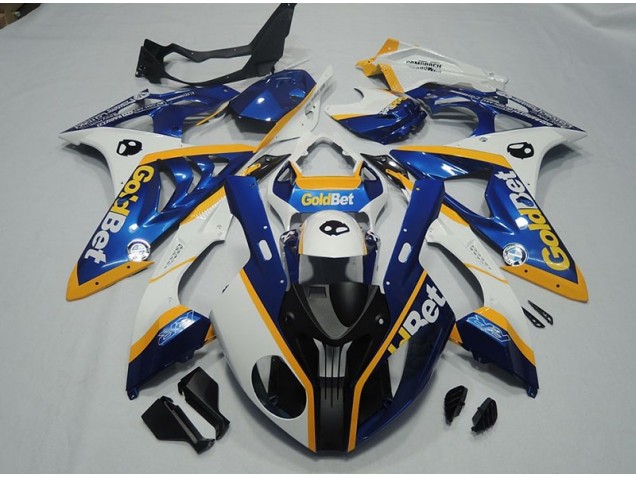 2009-2014 Black Blue White GoldBet BMW S1000RR Moto Fairings 2009-2014 Black Blue White GoldBet BMW S1000RR Moto Fairings