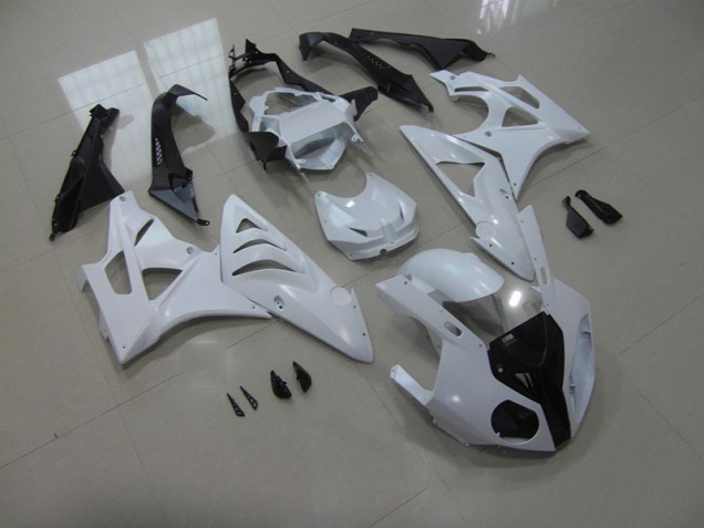 2009-2014 White BMW S1000RR Motorbike Fairings 2009-2014 White BMW S1000RR Motorbike Fairings
