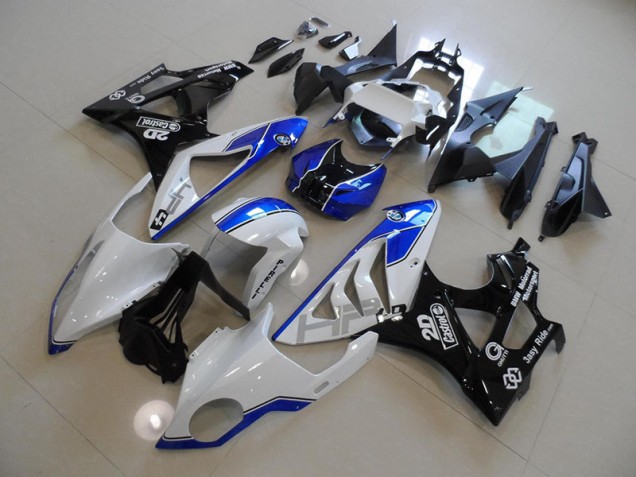 2009-2014 White Blue BMW S1000RR Bike Fairing 2009-2014 White Blue BMW S1000RR Bike Fairing