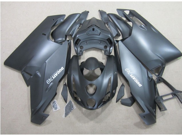 2003-2004 Black Ducati 749 Replacement Fairings 2003-2004 Black Ducati 749 Replacement Fairings