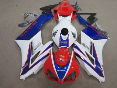 2004-2005 White Blue Red HRC Honda CBR1000RR Motorcycle Fairing