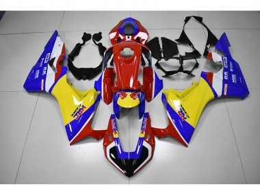 2017-2020 Red Yellow Blue HRC Red Bull Honda CBR1000RR Bike Fairing