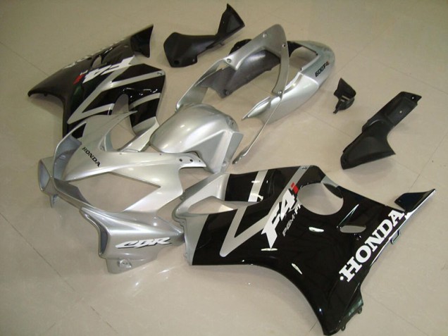 2004-2007 Black Silver Honda CBR600 F4i Motorbike Fairings 2004-2007 Black Silver Honda CBR600 F4i Motorbike Fairings