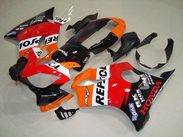 2004-2007 Repsol Honda CBR600 F4i Bike Fairings 2004-2007 Repsol Honda CBR600 F4i Bike Fairings