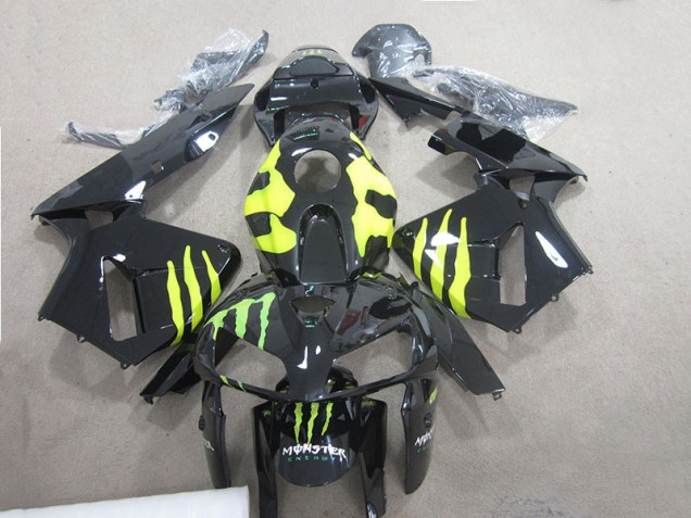 2005-2006 Black Green Monster Honda CBR600RR Motor Bike Fairings 2005-2006 Black Green Monster Honda CBR600RR Motor Bike Fairings