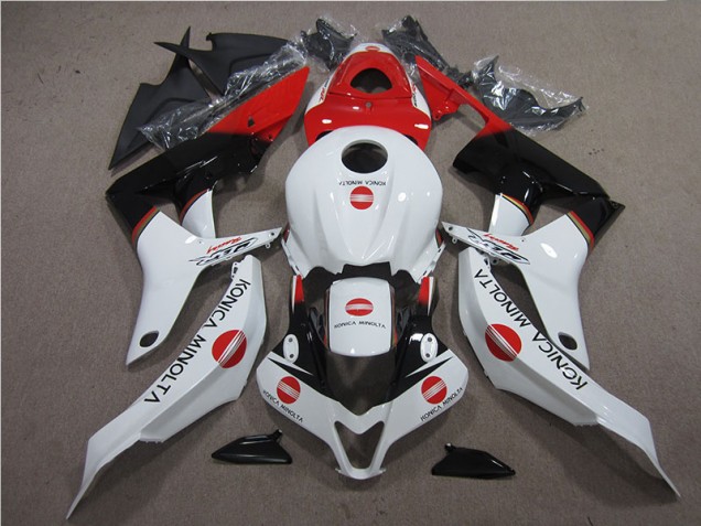 2007-2008 Red White Black Konica Minolta Honda CBR600RR Motor Bike Fairings 2007-2008 Red White Black Konica Minolta Honda CBR600RR Motor Bike Fairings