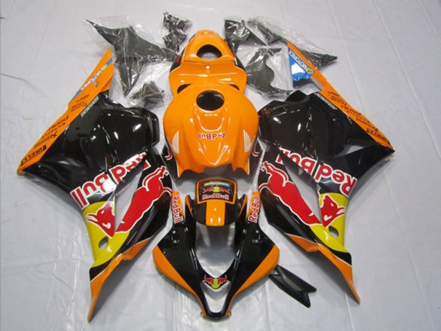 2009-2012 Black Orange Red Bull Honda CBR600RR Motorbike Fairing 2009-2012 Black Orange Red Bull Honda CBR600RR Motorbike Fairing