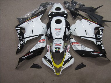 2009-2012 White Black RIZOMA Honda CBR600RR Motor Bike Fairings