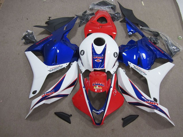 2009-2012 Red White Blue HRC Honda CBR600RR Motorbike Fairing 2009-2012 Red White Blue HRC Honda CBR600RR Motorbike Fairing